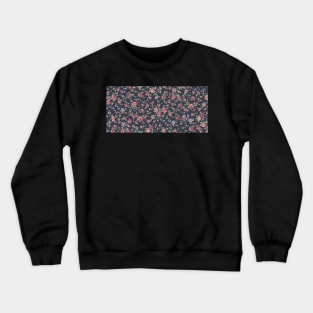 Flowers and Polka Dots Crewneck Sweatshirt